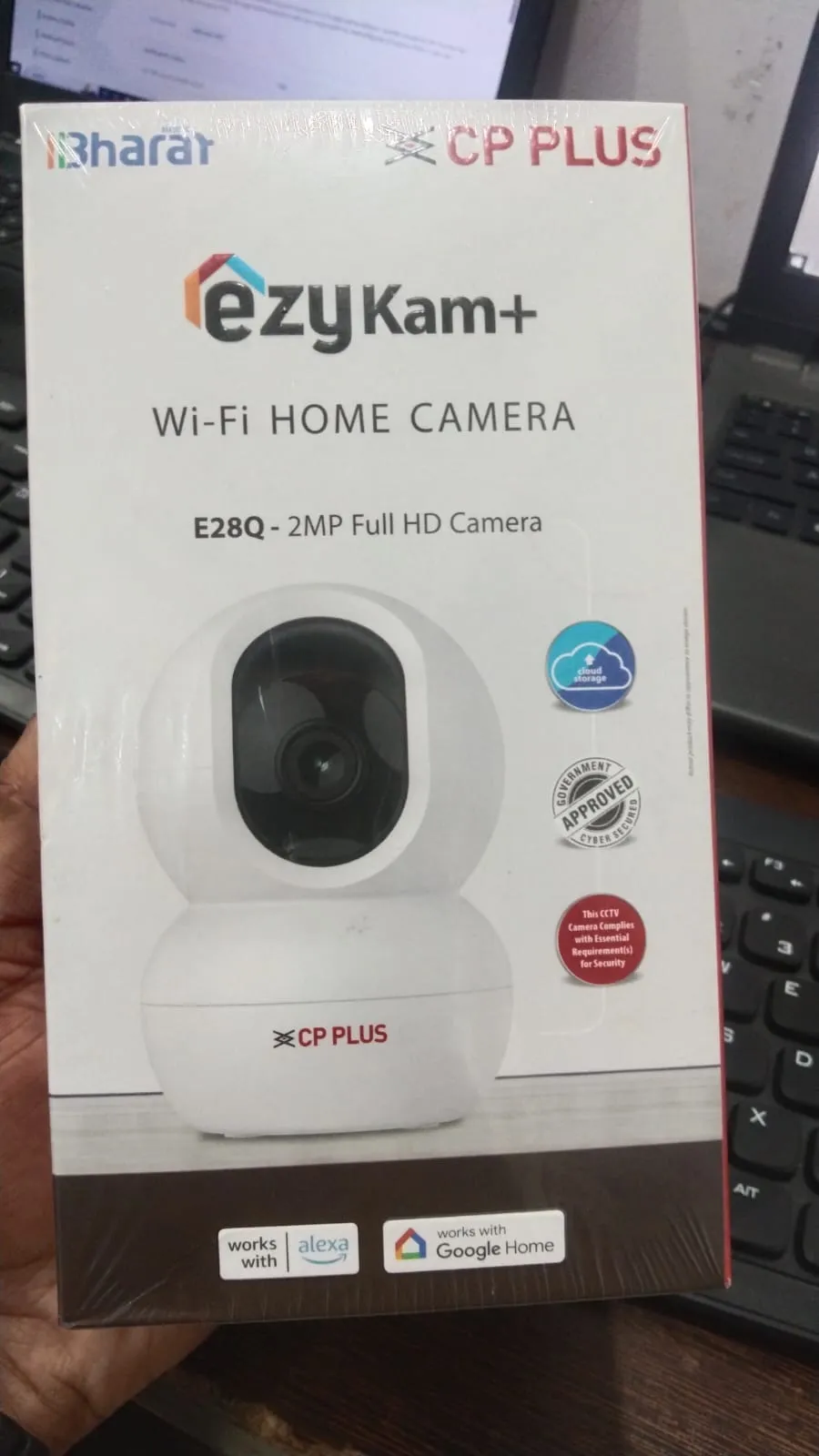 CP PLUS  Wi Fi HOME CAMERA E28-Q 2MP