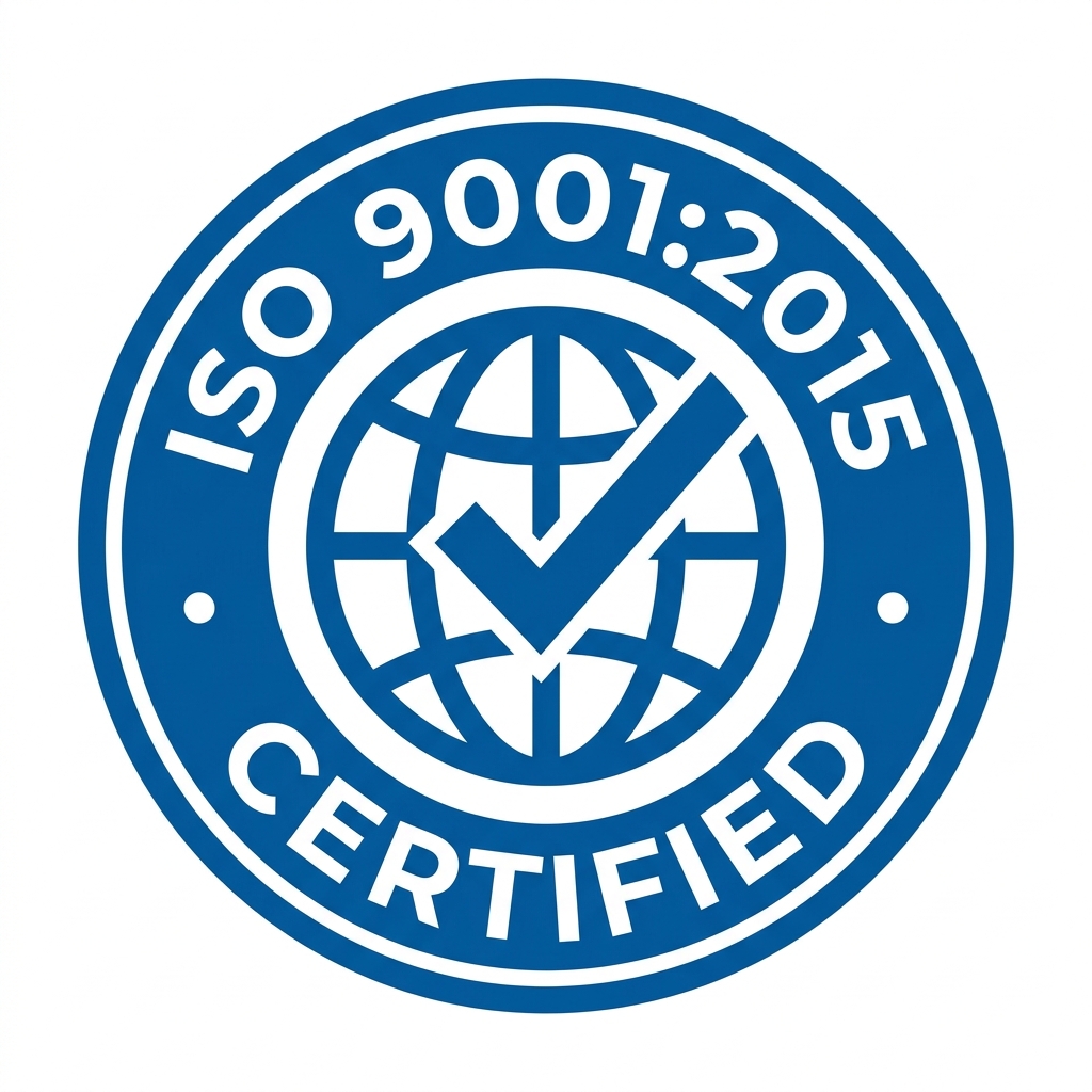 ISO 9001:2015 Certified